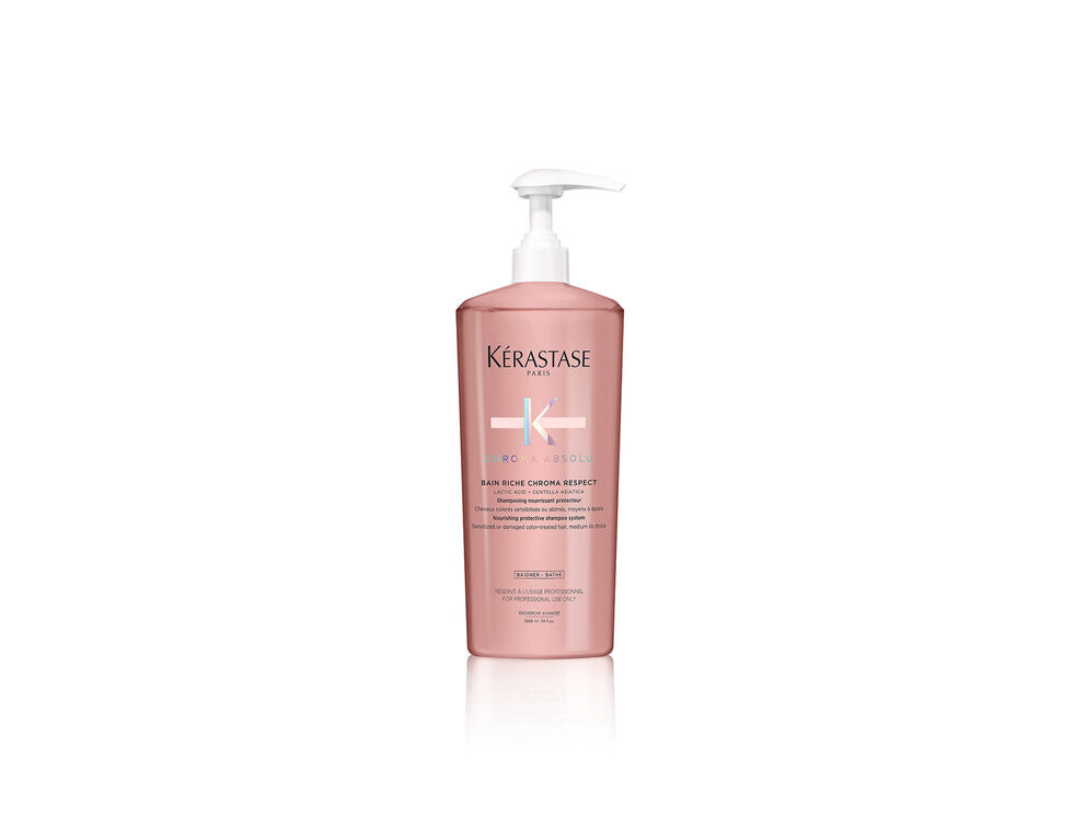 Kerastase Chroma Absolu Bain Riche Chroma Respect 1000ml - Pump Not Included