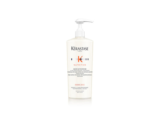 Kerastase Nutritive Bain Satin Riche Shampoo 1000ml - Pump Not Included