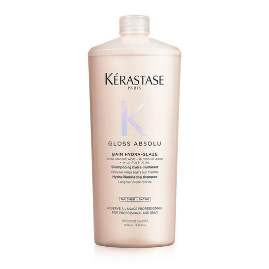 Kerastase Gloss Absolu Bain Hydra-Glaze Shampoo 1000ml Pump Not Included
