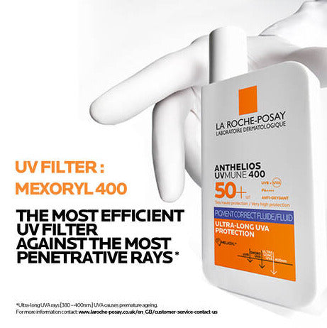 La Roche Posay Anthelios UVMUNE400 Anti-Dark Spots Facial Fluid SPF50+50ml