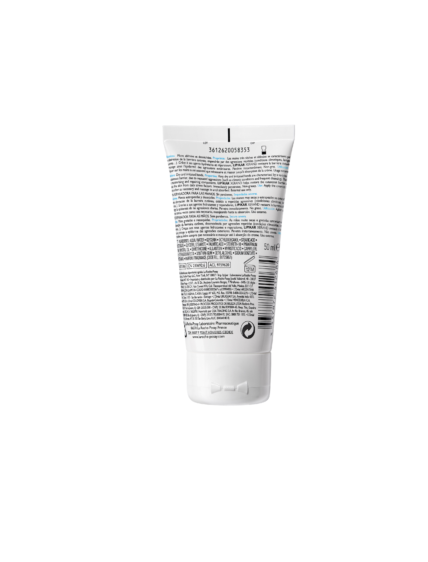 La Roche-Posay Lipikar Xerand Hand Cream 50ml