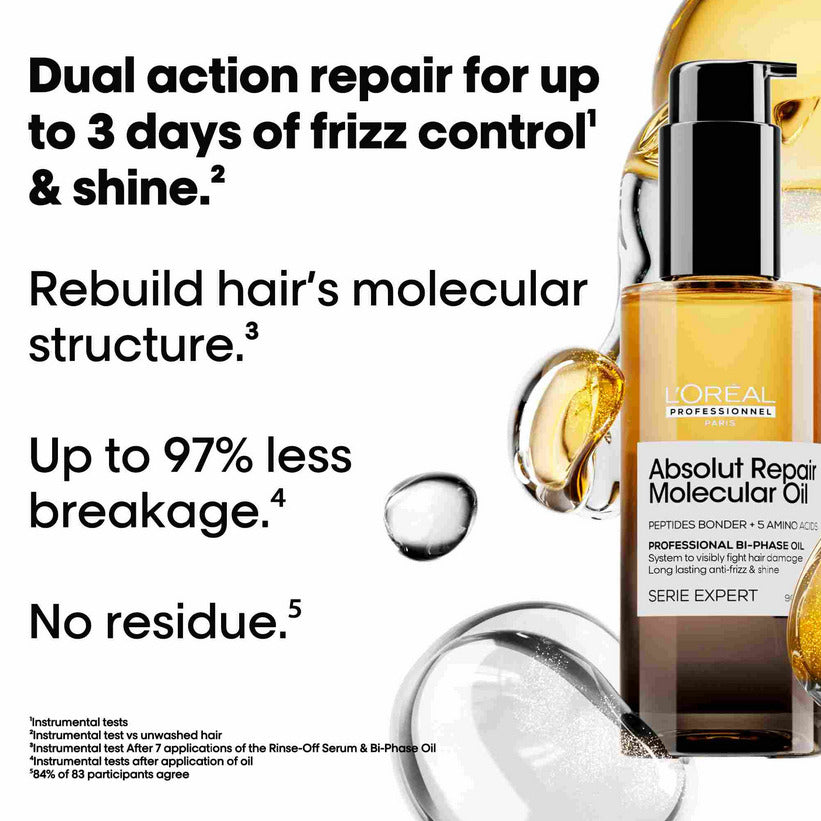 L'Oreal Professional Absolut Repair Molecular Bi-Phase Oil 90ml