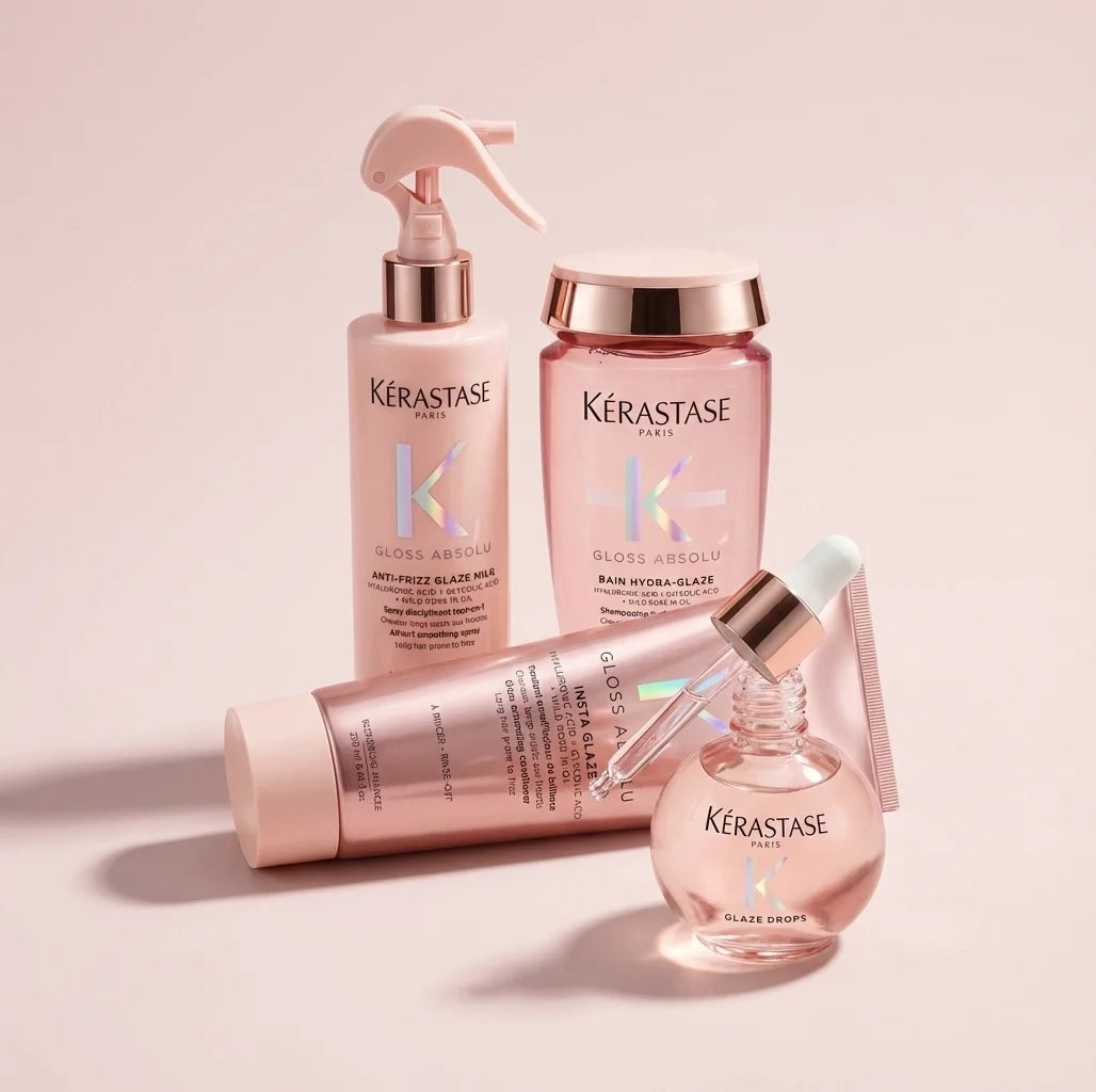 Kérastase Gloss Absolu ヘアケアセット Kerastase Gloss Absolu Complete Shine Bundle – Flawless Body