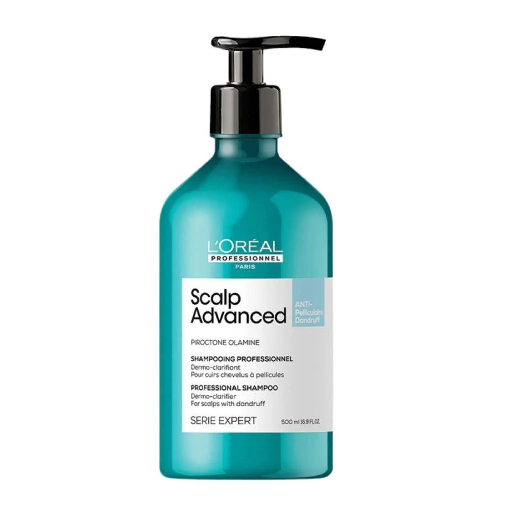 L'Oreal Professional Scalp Advanced Anti-Dandruff Dermo-Clarifier Shampoo 500ml