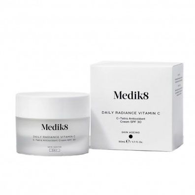 Our Medik8 Vitamin C cream helps smooth existing fine lines and wrinkles