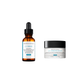 SkinCeuticals CE Ferulic 30ml and A.G.E. Interrupter Advanced 48ml on a white background