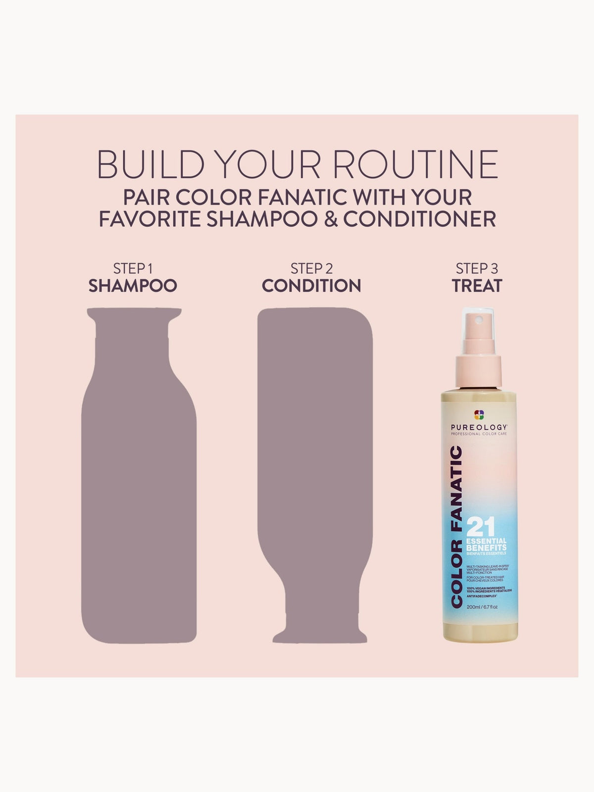 Pureology Color Fanatic Multi-Purpose Hair Spray 200ml – brand image 11
