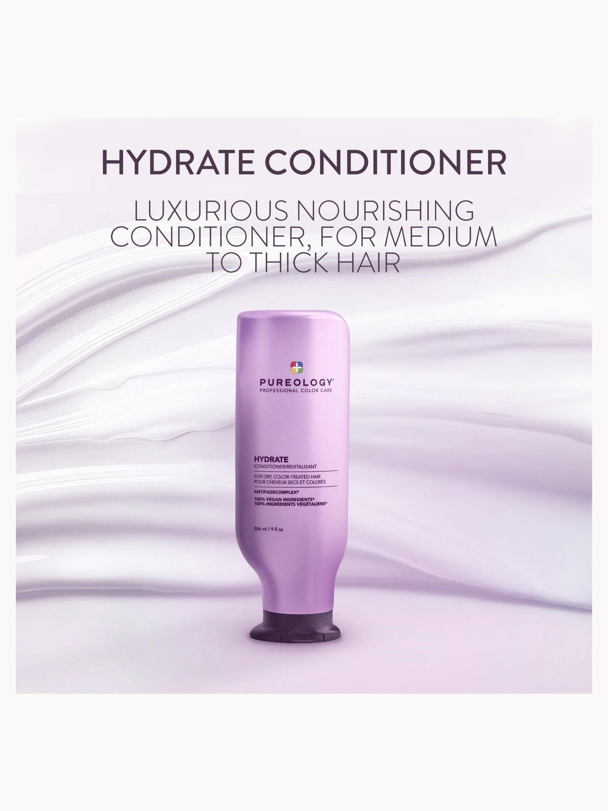 Pureology Hydrate Nourishing Conditioner 266ml – brand image 2