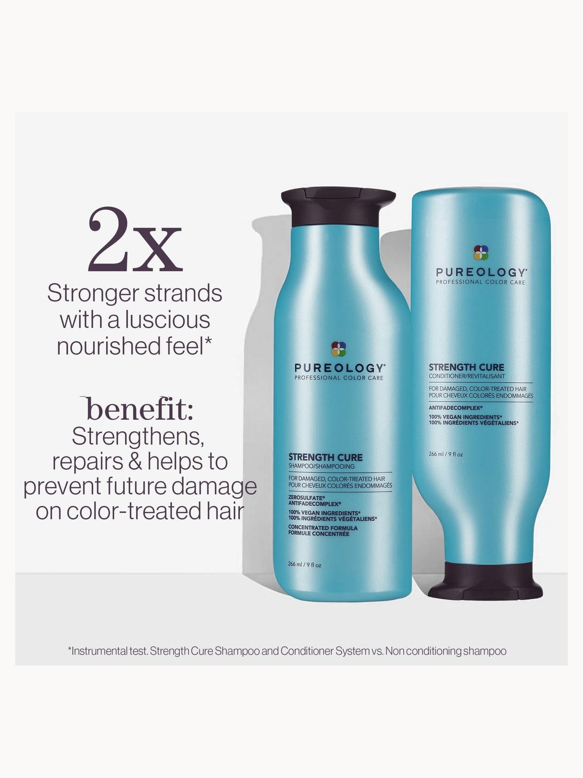 Pureology Strength Cure Shampoo 1000ml – brand image 7