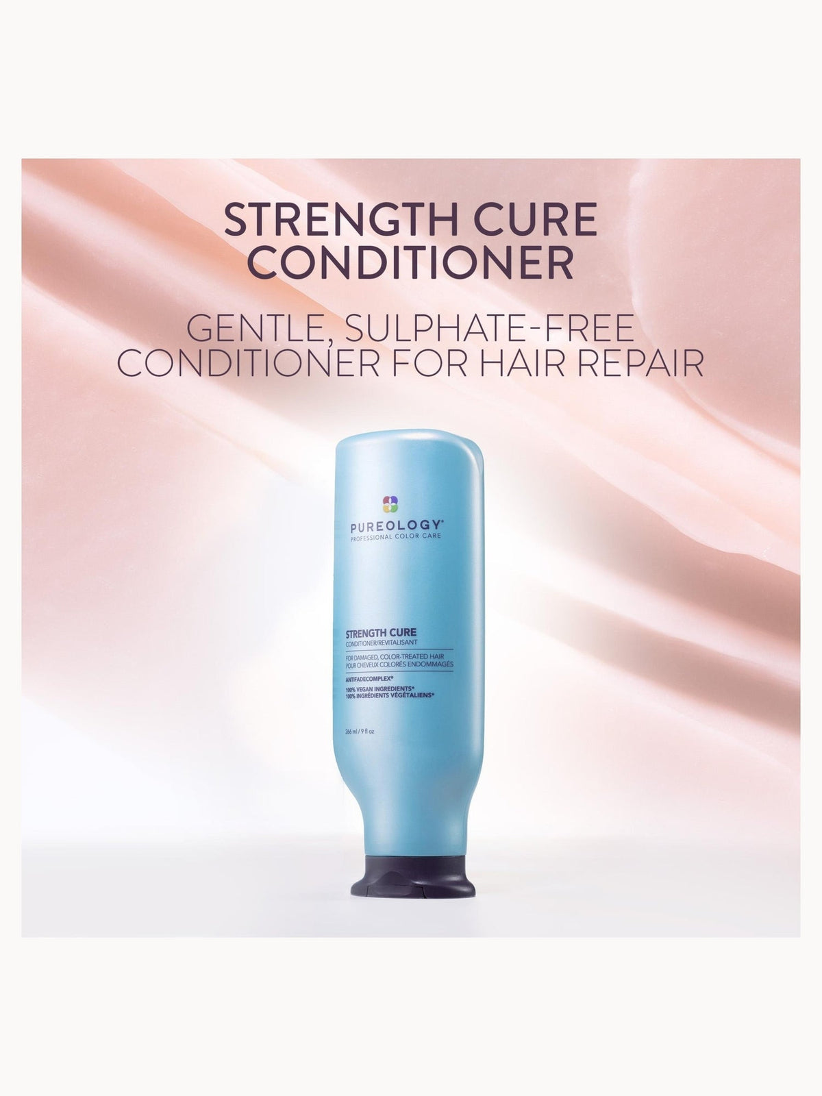 Pureology Strength Cure Conditioner 266ml – brand image 2