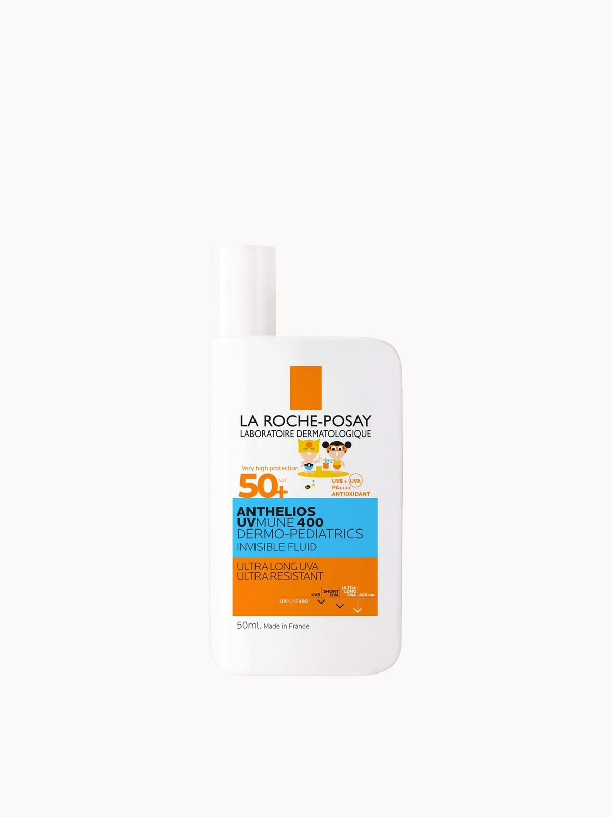 La Roche-Posay Anthelios UVMUNE400 Dermo-Paediatrics Ultra-Light Invisible Fluid SPF50+ 50ml
