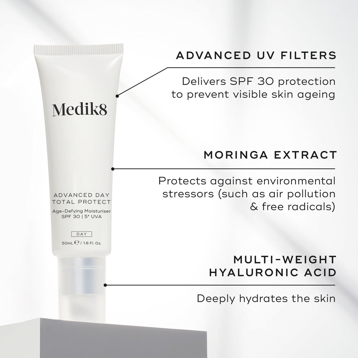 Medik8 Advanced Day Total Protect key ingredients