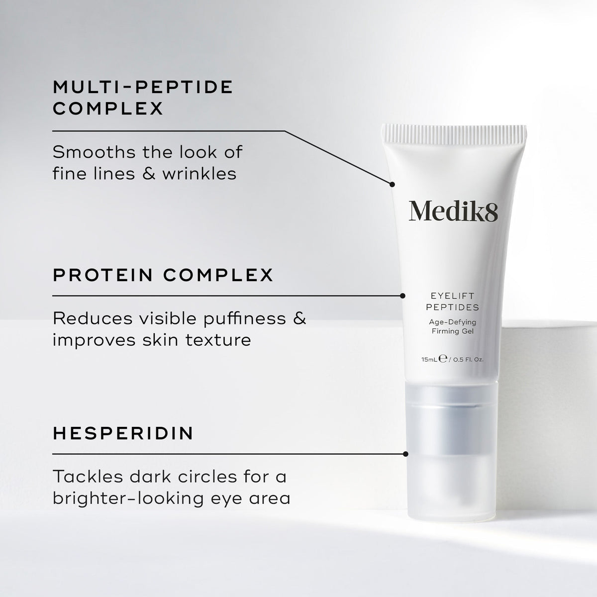 Medik8 Eyelift Peptides key ingredients