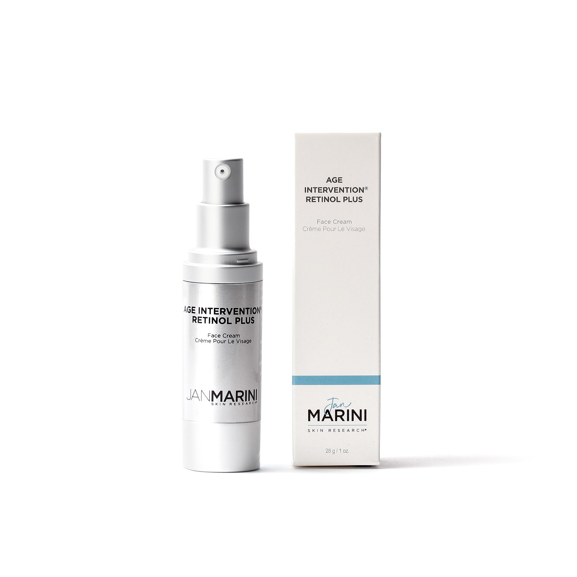 フェイスクリーム JAN MARINI AGE INTERVENTION RETINOL PLUS Jan Marini Age Intervention Retinol Plus 28g – Flawless Body