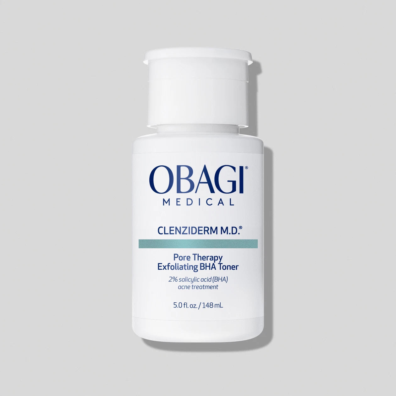 Obagi CLENZIderm M.D. Pore Therapy Toner 148ml bottle, exfoliating salicylic acid BHA toner for clearer pores