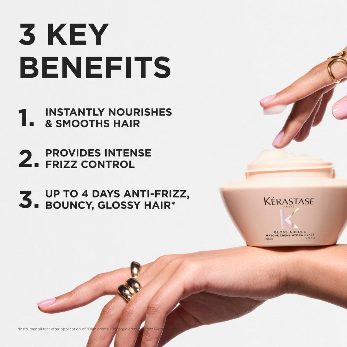 Kerastase Gloss Absolu Masque Creme Hydra Glaze 200ml