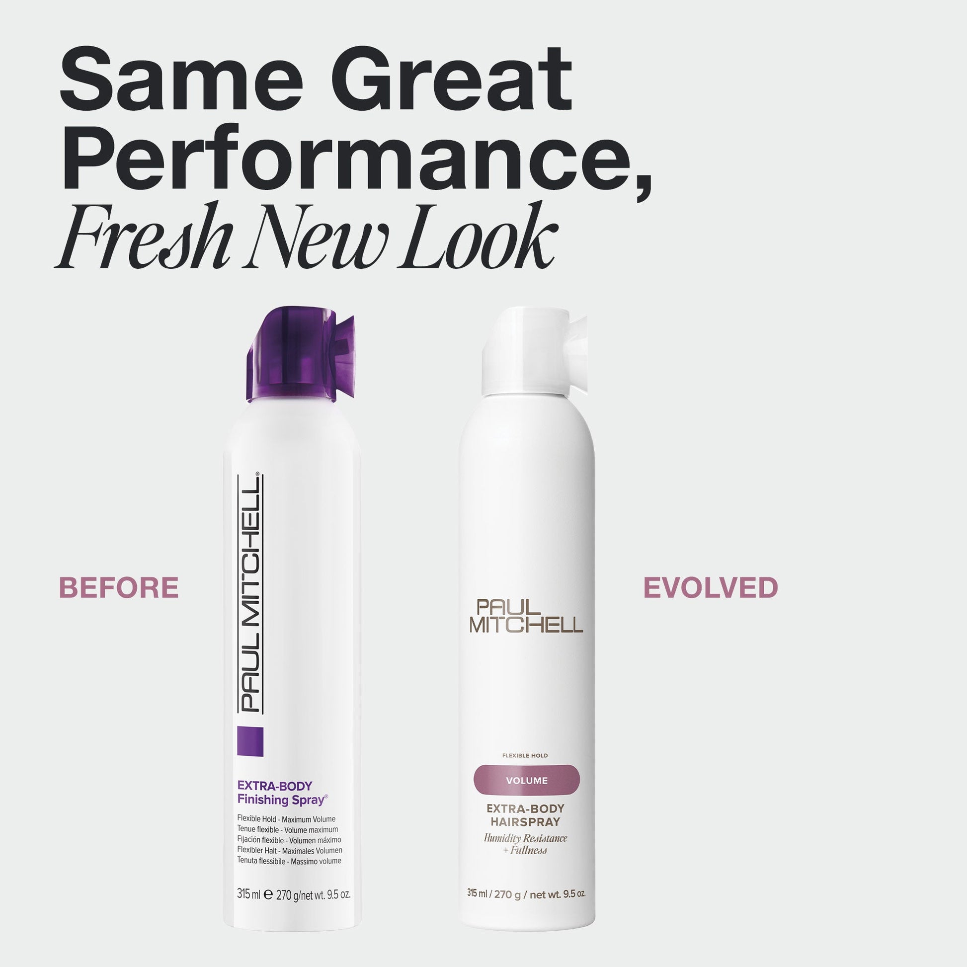 Paul Mitchell Extra-Body Finishing Spray 300ml in new packaging