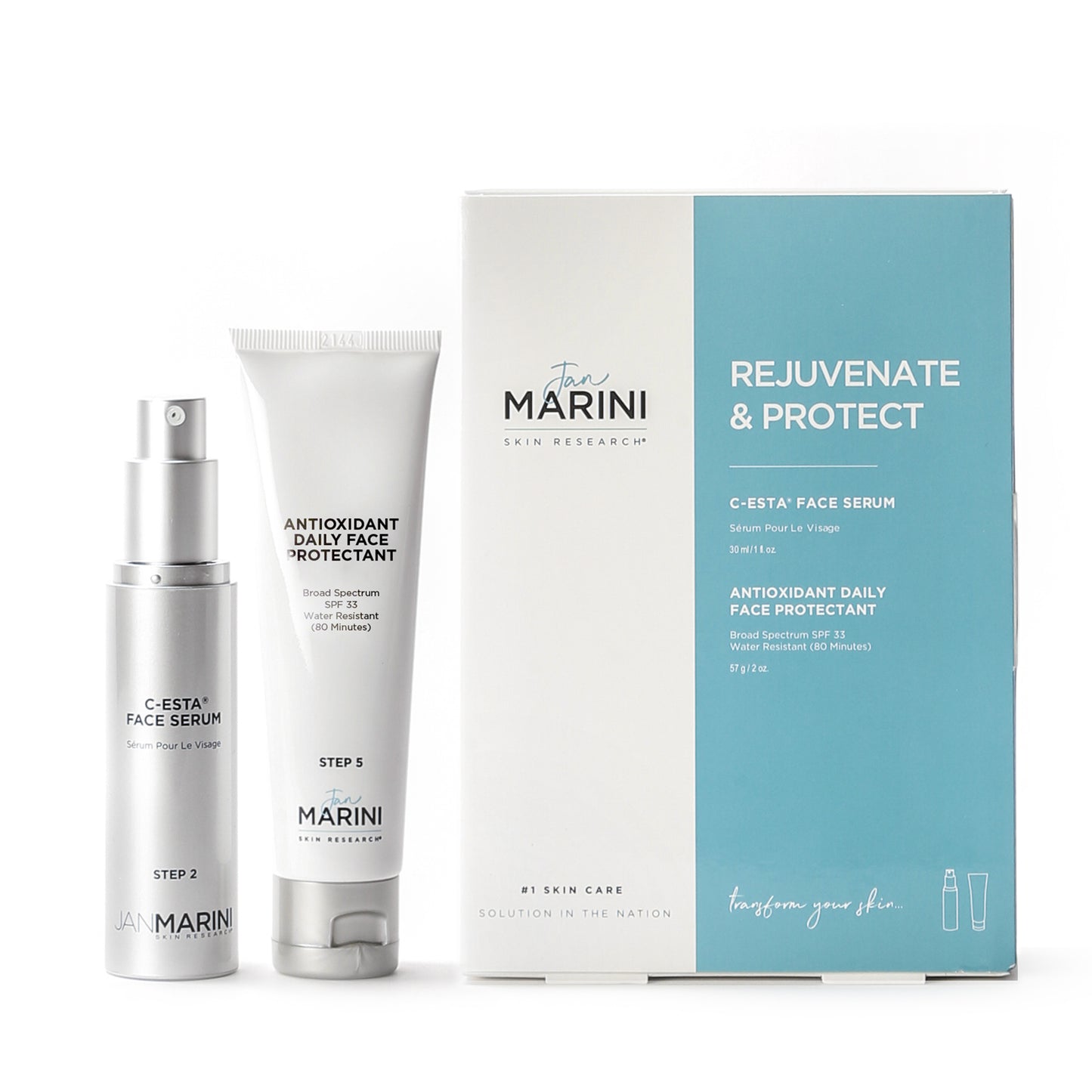 Jan Marini Rejuvenate & Protect Daily Face Protectant SPF33 Kit