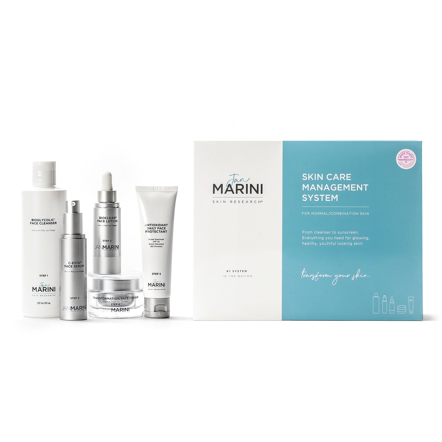 Jan Marini A Skin Care Management System - Normal Combo w/ DFP SPF33