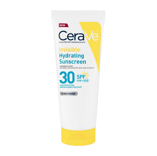Cerave Invisible Hydrating Sunscreen SPF50+ 75ml