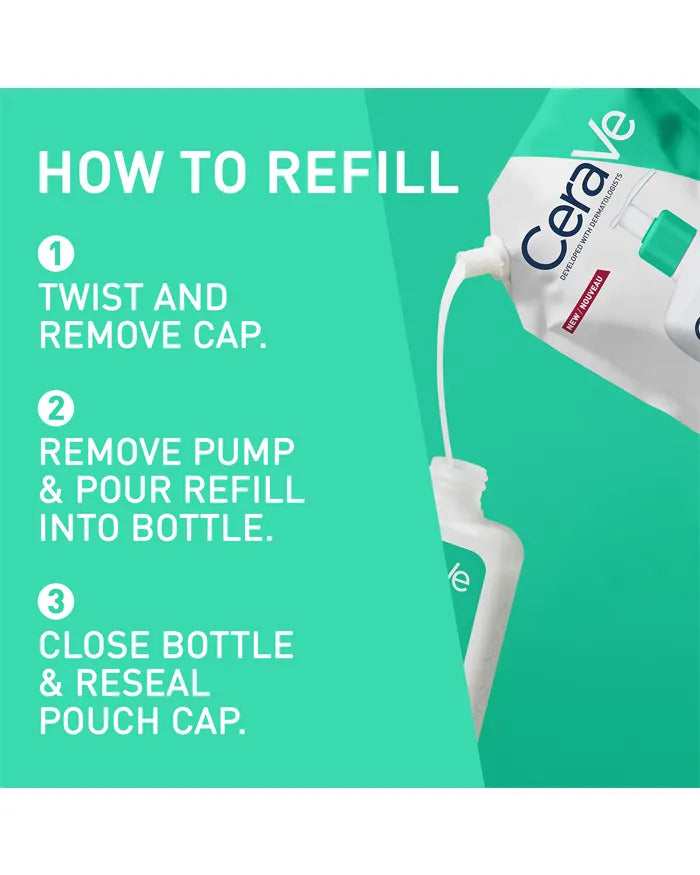 CeraVe Foaming Cleanser Refill 473ml texture