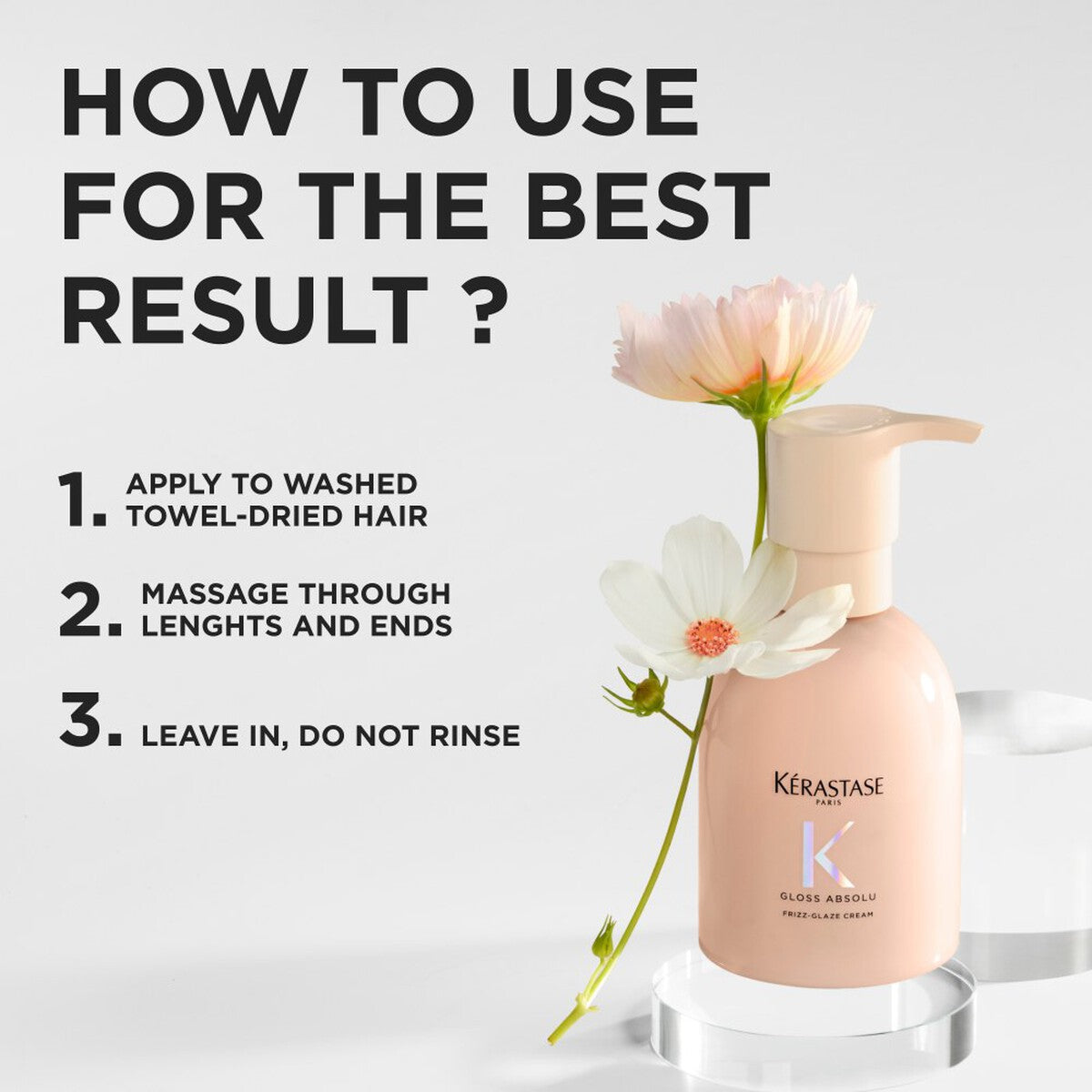 Kerastase Gloss Absolu Frizz-Glaze Cream 240ml