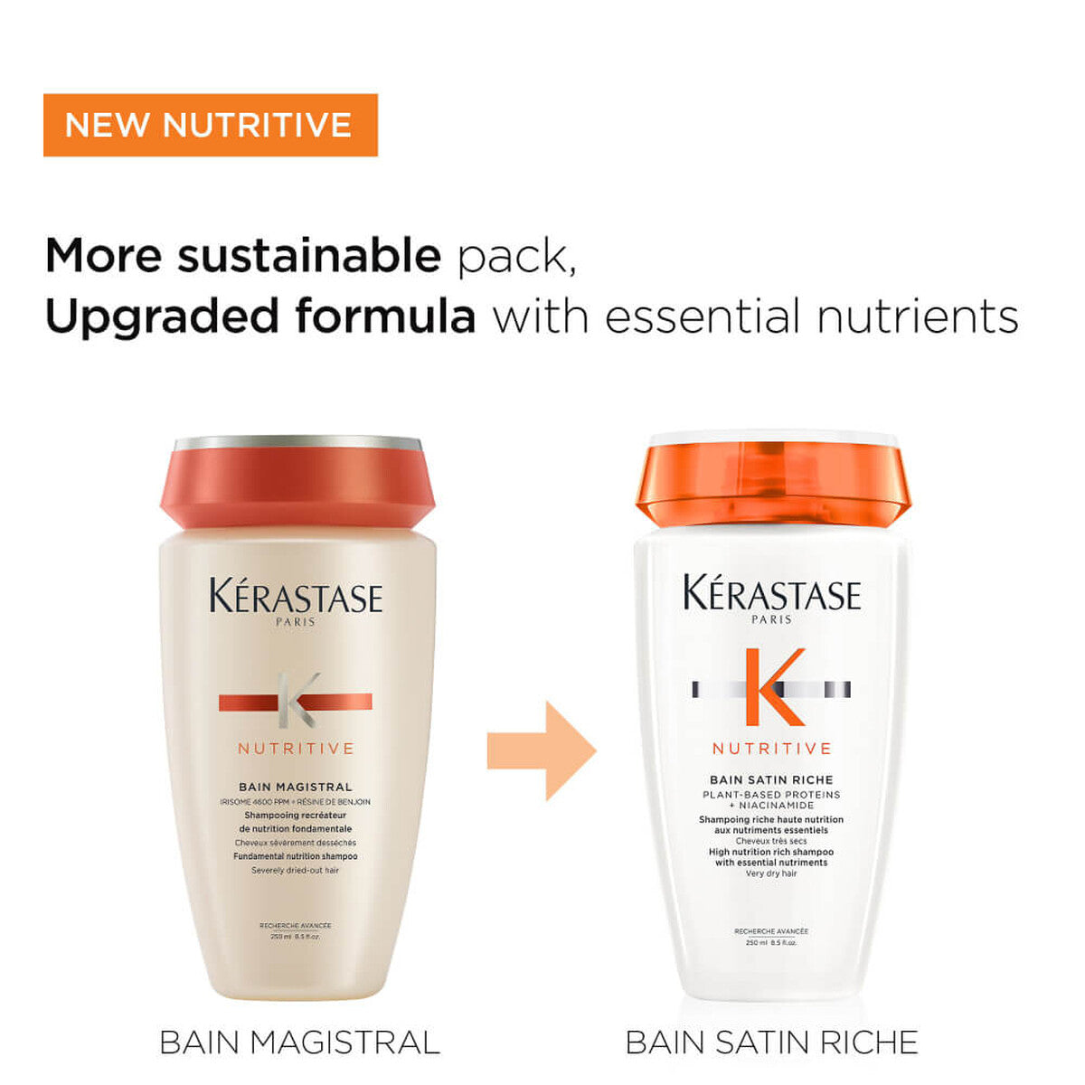 Kerastase Nutritive Bain Satin Riche Shampoo Refill 500ml