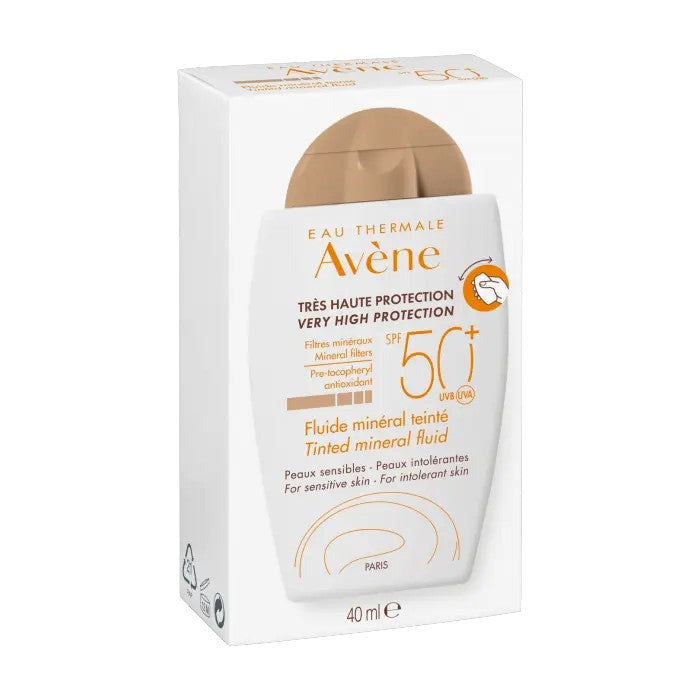 Avene Suncare SPF50+ Tinted Mineral Fluid 40ml