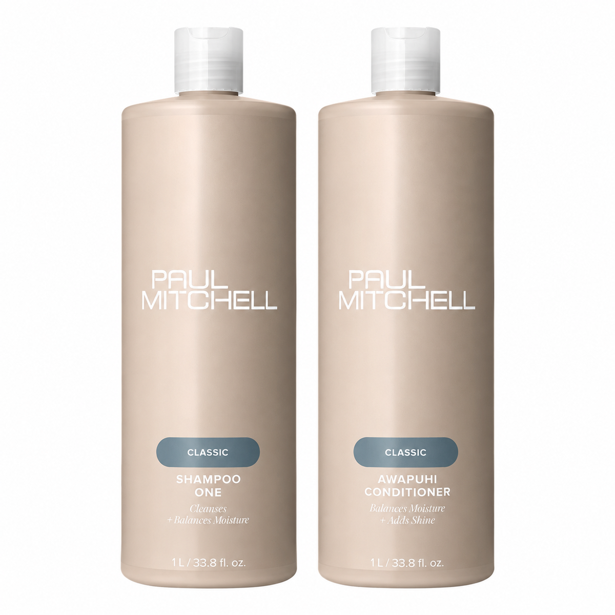 Paul Mitchell Shampoo One & The Conditioner 1000ml Duo — both included products