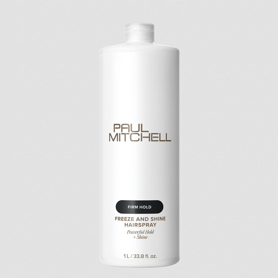 Paul Mitchell Firm Style Freeze and Shine Super Spray 1000ml — included in this two-product bundle
