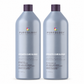 Pureology Strength Cure Blonde Shampoo & Conditioner Duo 2 x 1000ml — all included products