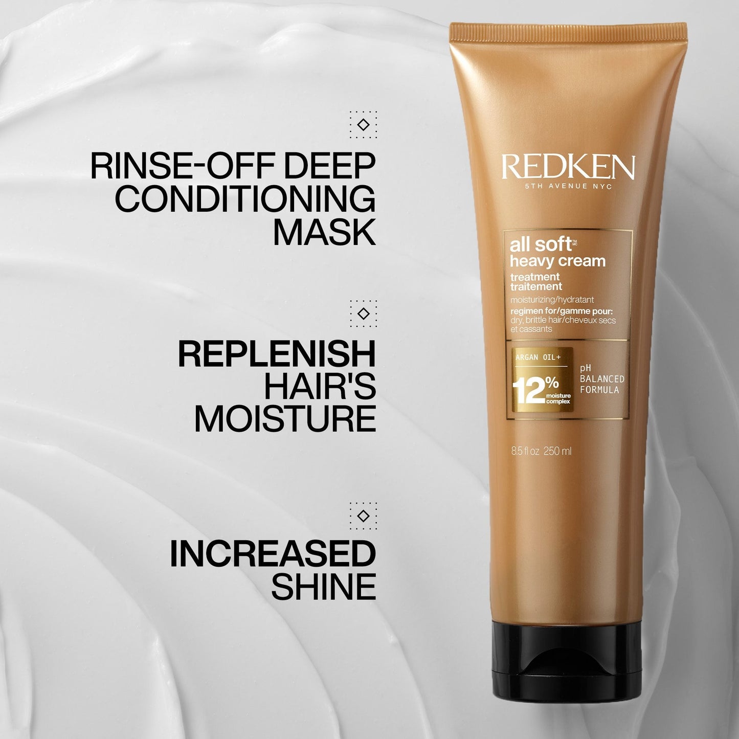 Redken All Soft Heavy Cream Mask benefits for dry hair
