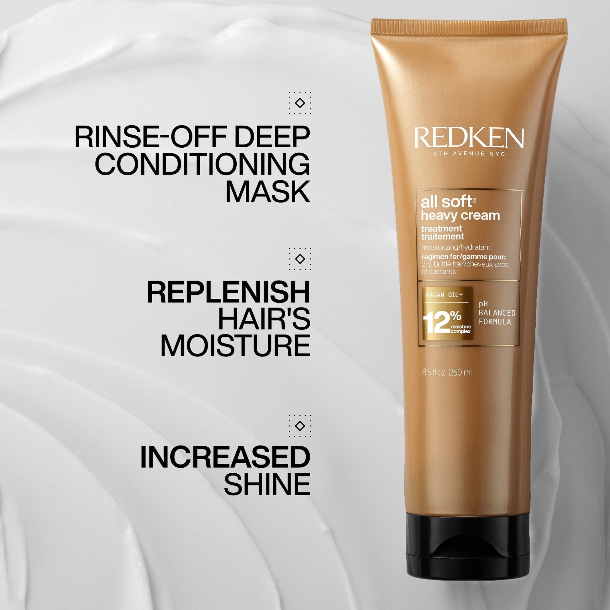 Redken All Soft Heavy Cream Mask benefits for dry hair