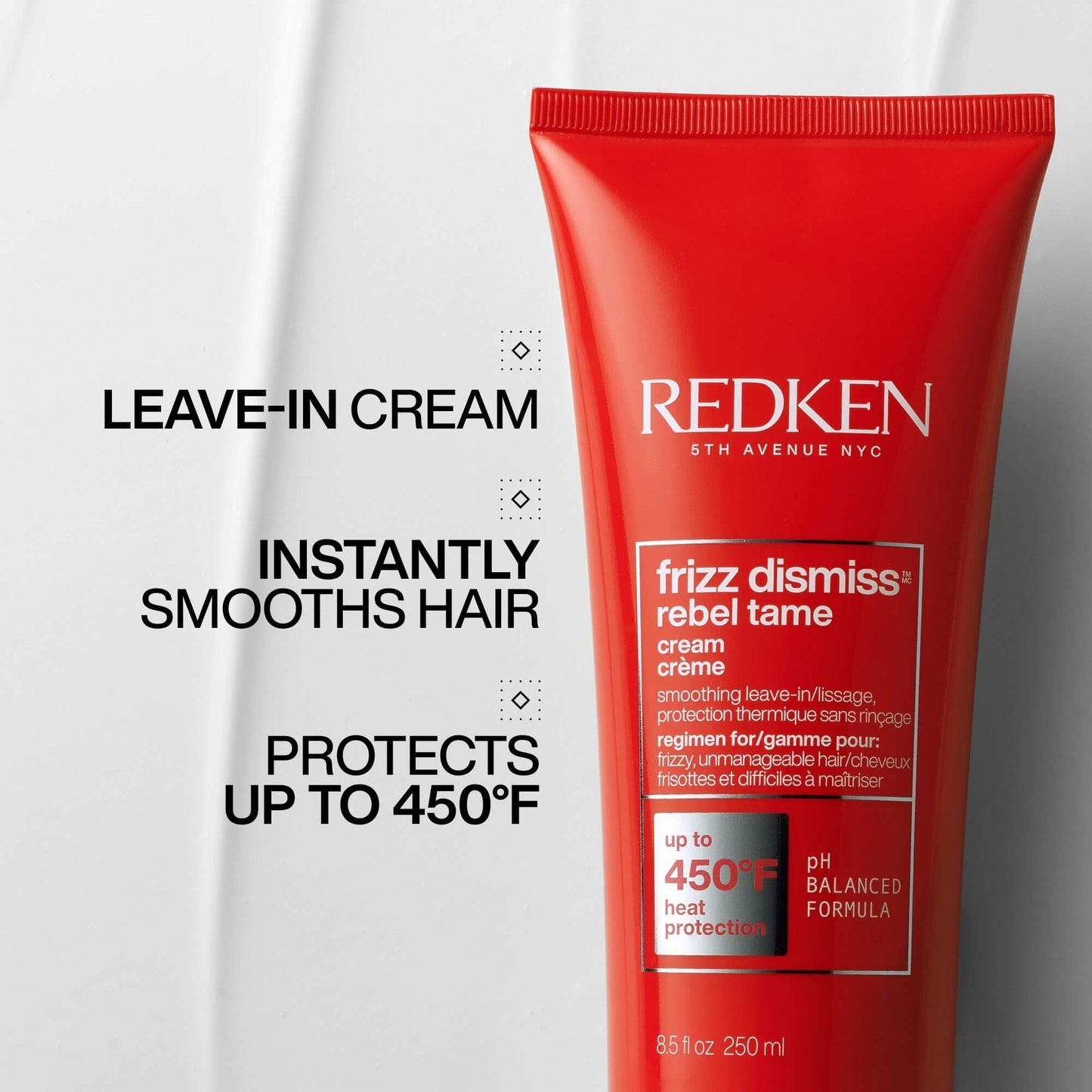 Redken Frizz Dismiss Rebel Tame leave-in cream benefits