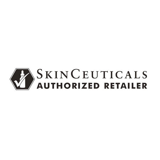 skinceuticals authorized retailer logo white background