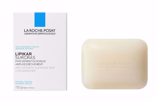 La Roche-Posay Lipikar Surgras Lipid-Enriched Cleansing Bar 150g