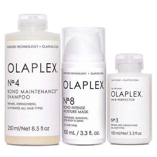 Olaplex No.3, No.4 and No.8 Bundle